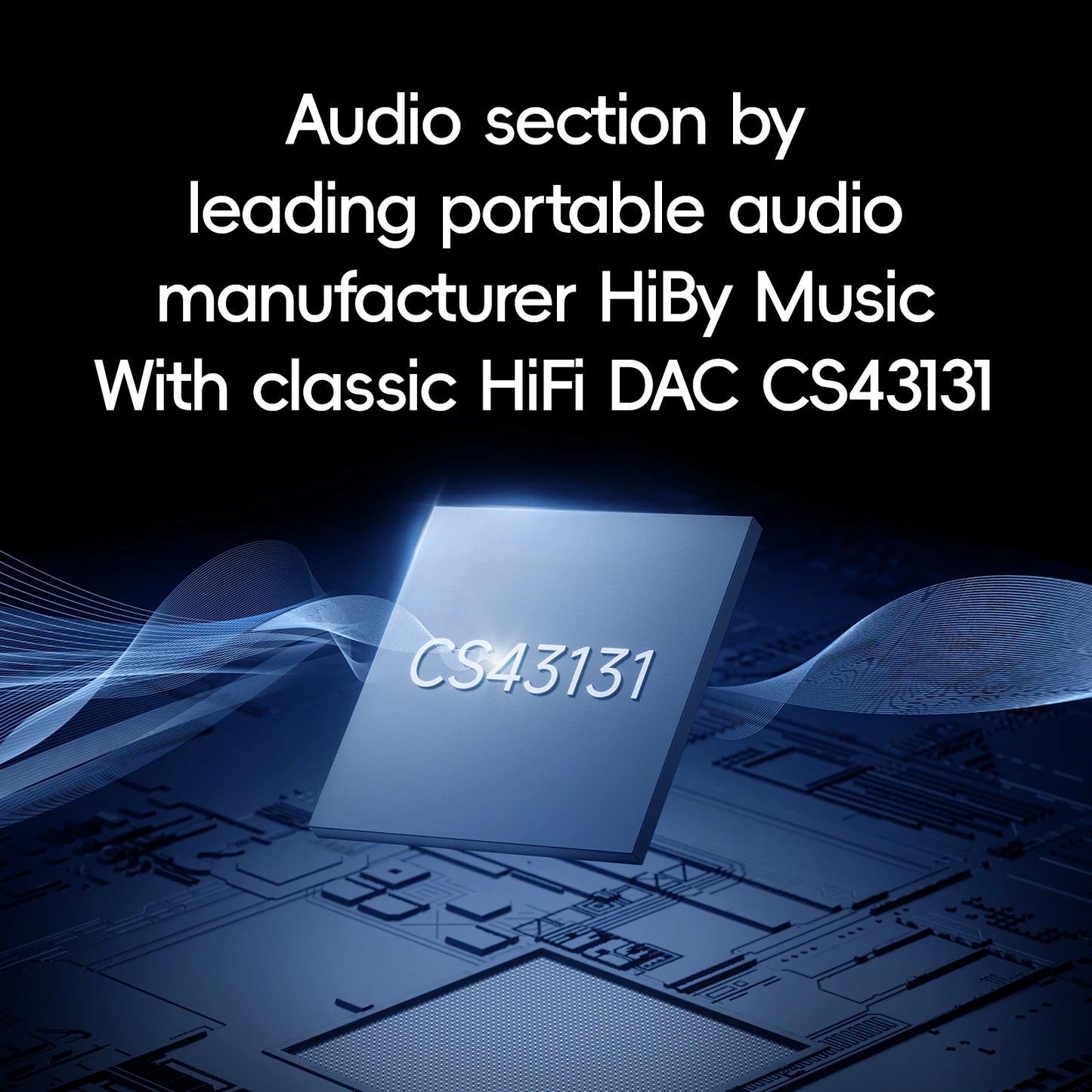 HiBy Digital M300 Android 13 Music Player MP3 HiFi Audio Bluetooth WiFi DSD256 FM Radio Dual Mic Built-in Speaker IPS 29hr 128GB