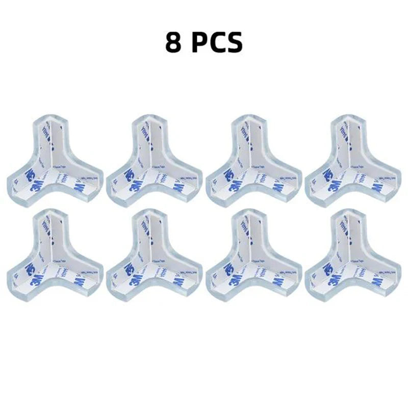 Baby Safety Corner Protectors - Premium Silicone Table Edge Guards (12 Pack)