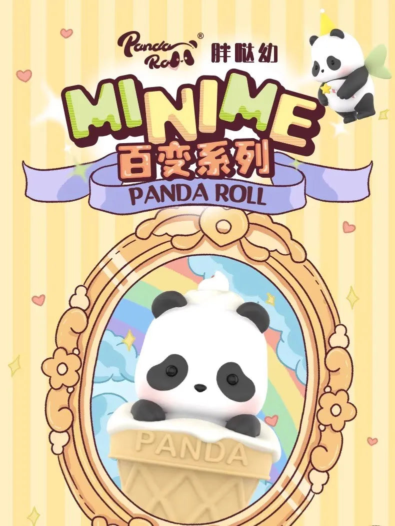 Genuine 52toys PandaRoll Fat Baby Minimum Versatile Series Blind Box Mini Cute Grain Trendy Play Girl Birthday Desktop Gift