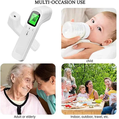 Large LED Digits Forehead Thermometer Smart Temperature Gun Adults And Kids~