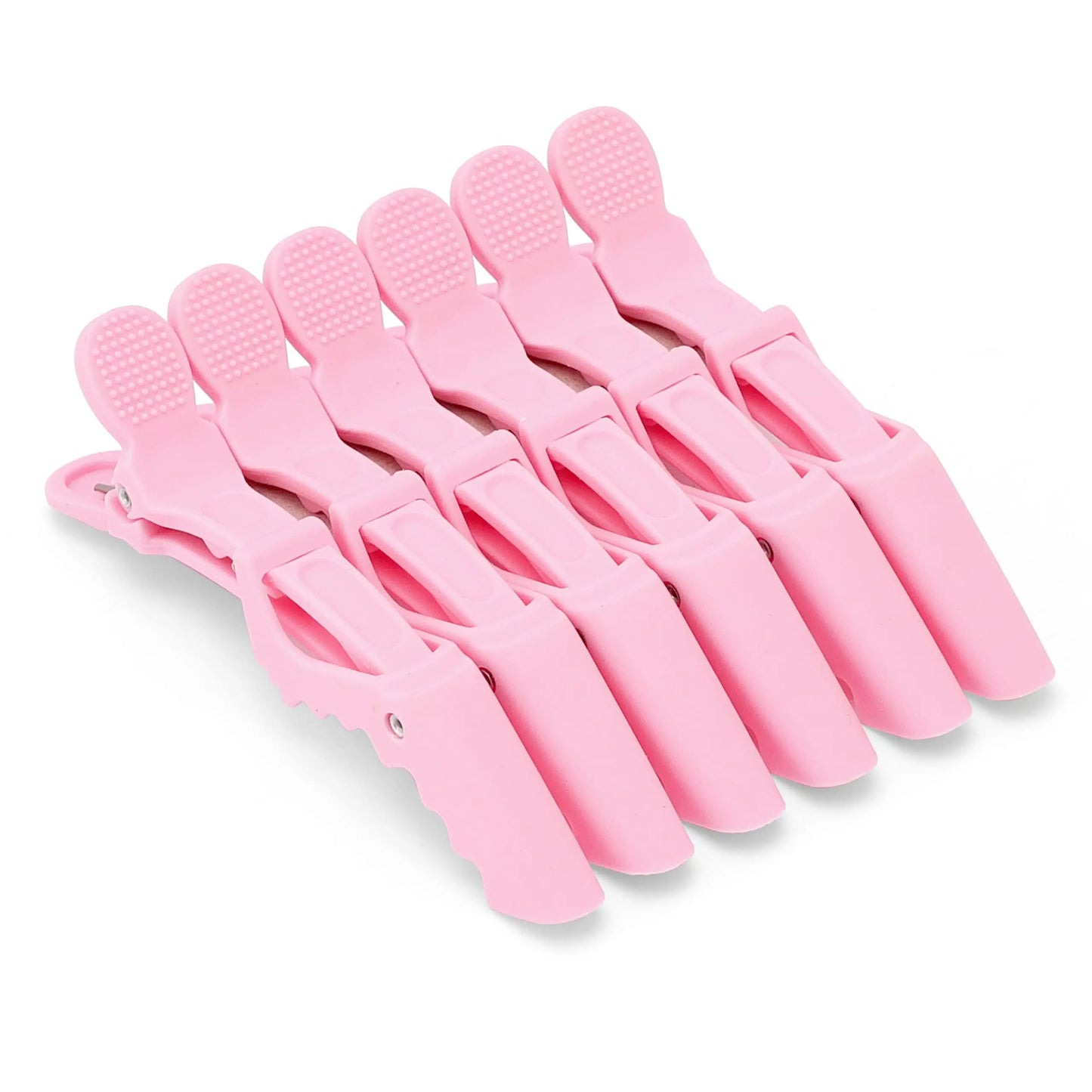 Pink Pro Barber Hair Clips Hairdressing Clamps Claw Hair Sectioning Clip For Salon Hairstyling Hairdresser Accessories