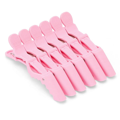 Pink Pro Barber Hair Clips Hairdressing Clamps Claw Hair Sectioning Clip For Salon Hairstyling Hairdresser Accessories
