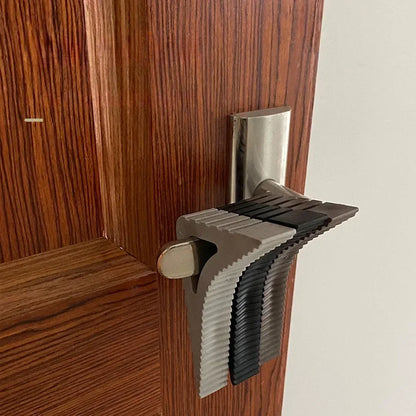 Türstopper aus Gummi für Zuhause und Büro, Antikollisions-Türstopper, wiederverwendbarer Bodenblock, Türkeil, Türstopper für Fenster