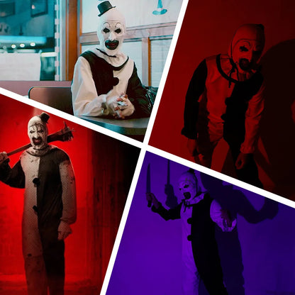 Terrifier 2 Art The Clown Cosplay Halloween Jumpsuit Fancy Dress Joker Costumes