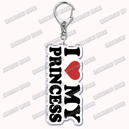 Custom I Love You My Fictional Boyfriend Awesome Girlfriend Keychain Emo Boys Hot Wife Mom Dad Key Ring Keychains Bf Gf Gifts
