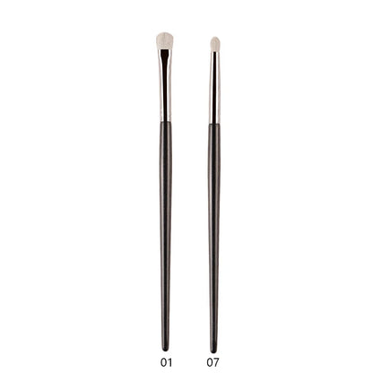 1pc White Pony Hair Eyeshadow Makeup brushes Small Smudge Precision Crease Detail Bevel Eye Shadow Make up brush Liner Lip