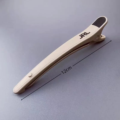 JRL Professional Hairdressing Duckbill Clip - 4 Inch Non-Slip Hair Sectioning Clips
