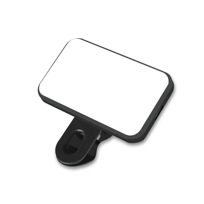 Mini Selfie Fill Light Rechargeable 3 Color Modes Adjustable Brightness Clip on Mobile Phones Computers Photography LED Lights
