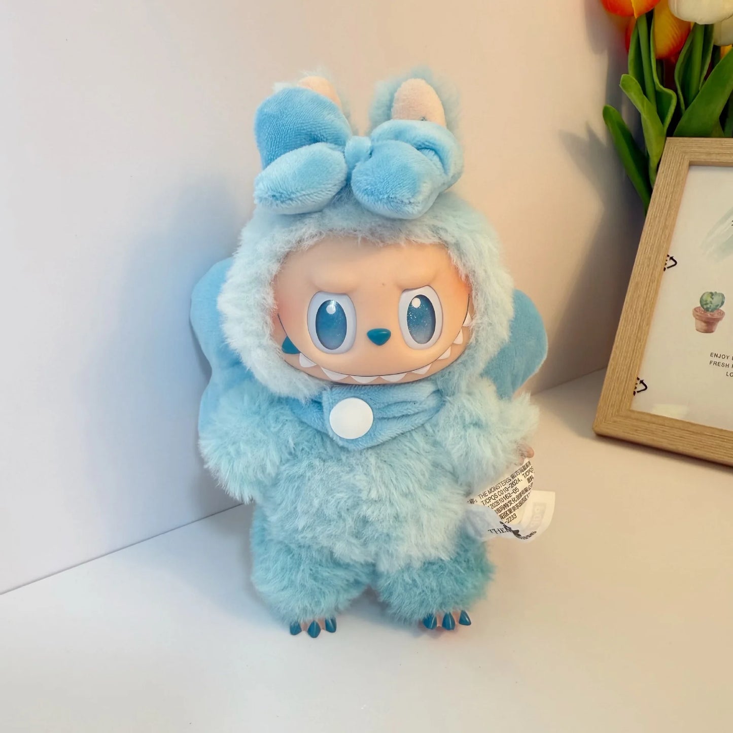 Labubu 3.0 Big Into Energy Doll Decoration Accessories Bow  for 17cm Ropa Labubu Clothes Replacement