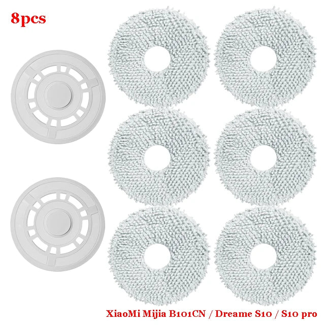 Mop Cloths Holder For Dreame L10s Ultra / S10 / S10 Pro / X10 / Xiaomi Mijia OMNI All-in-One Robot Vacuum Cleaner B101CN Mop Rag