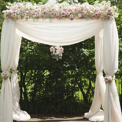 Heavy Duty Wedding Backdrop Stage Stand, Outdoor Canopy Tent, Chuppah, 4 Post, 10ft x 10ft