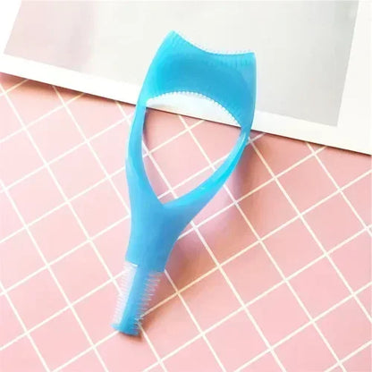 Eyelash Tool 3 in 1 Makeup Mascara Shield Guard Curler Applicator Comb Guide Card Makeup Tool Beauty Cosmetic Tool 3 Color Lashe