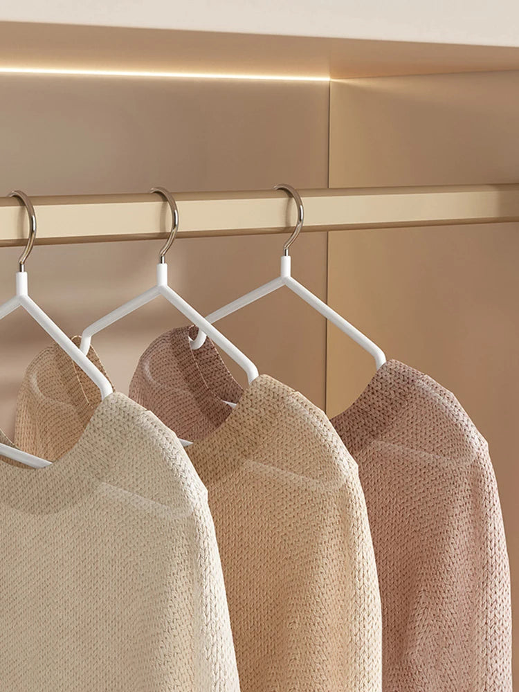 Non marking Clothes Hangers for Home Use Non slip Drying Hangers Metal Thick Clothes Hangers Storage Bedrooms Wardrobes Adult cl