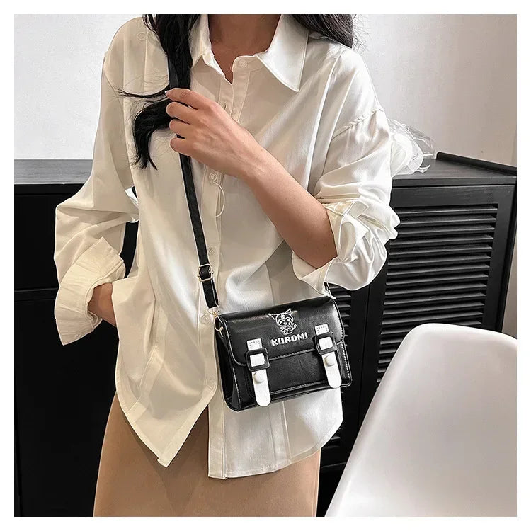 Anime Sanrio Crossbody Bags Hello Kitty Melody Kuromi Cinnamon Girls Women Luxury Brand Bag High Quality Designer Bags Gifts