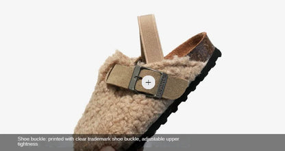 Kids Fleece Slippers - Warm Plush Clogs for Boys & Girls | Soft Sole Baby Shoes