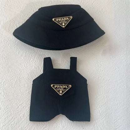 NO Doll,  For Labubu Doll Clothing Set Hat 17cm Clothes Shoes Doll DIY Accessories Training Sitting Party Games Toys Gifts