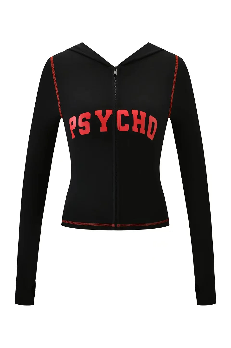 Herren-Set aus Kapuzenjacke mit Reißverschluss und Shorts – Sportbekleidung mit Buchstabenprint