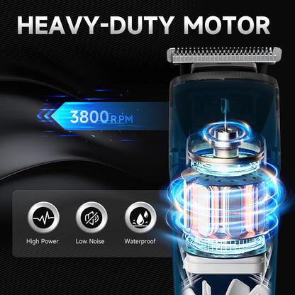 Sejoy MASTER Men's Grooming Kit 5 In 1 Multifunctional Electric Hair Clippers Rechargeable Razor Men Beard Nose Trimmer