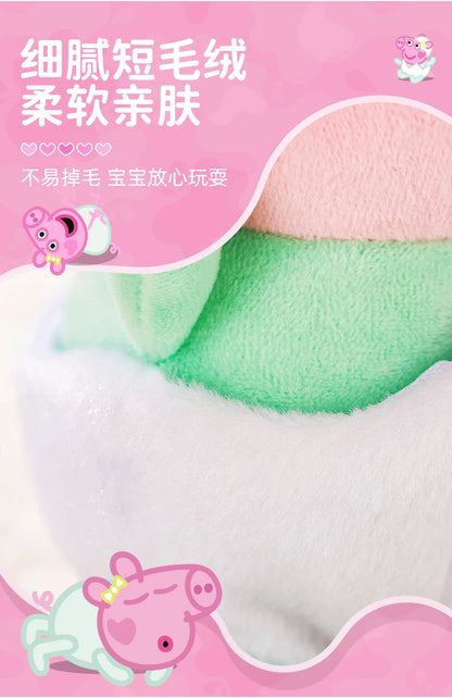 100% Genuine Peppa Pig Evy dinosaur Teddy Bear Peppa George Evie Plush Toy Boy Girl Birthday Gift Toys Christmas Stuffed Doll