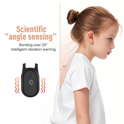 Smart Posture Trainer Back Straightener with Vibration Reminder for Adults Kids Real-Time Monitoring Wearable Sensor