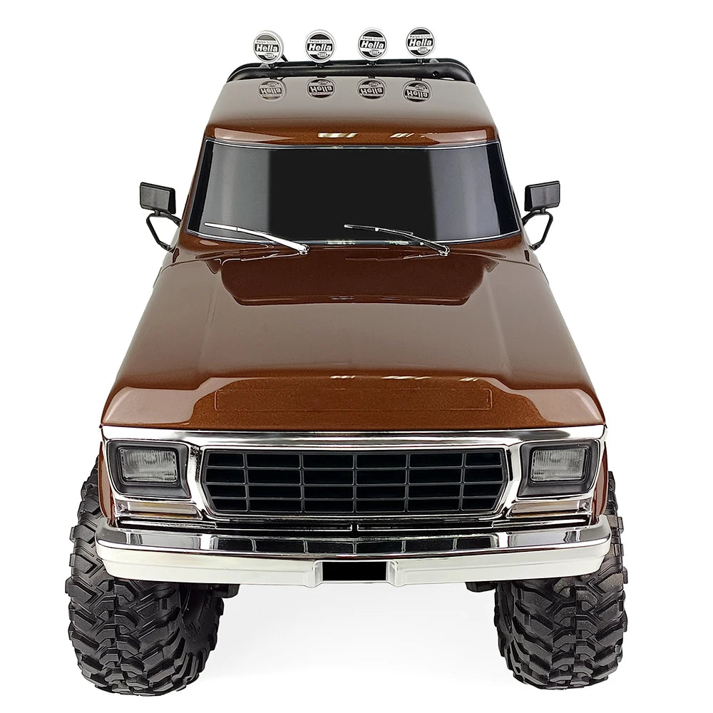 MIBIDAO 2/4LED RC Car Roof Light Round Lamp Spotlight For 1/10 Axial SCX10 II 90046 TRX4 Tamiya CC01 D90 D110