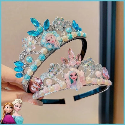 Disney Frozen Princess Elsa Girl Crown Birthday Party Gift Headband and head accessory
