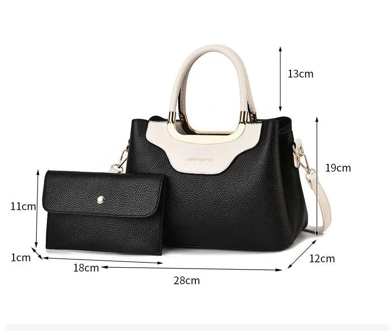 Luxury Designer Handbag 2025 - Women Leather Shoulder Bag Printed Monogram Crossbody