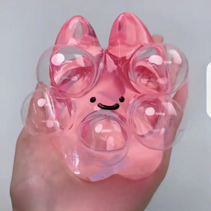 Squishy Bubble Pop Fidget Toy, Squeeze Sensory Ball & Octopus Popper, Anti-Anxiety Toy for Adults Kids, ASMR Fun Party Gift