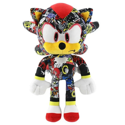Sonic shadow  peluches toy 20-45cm cartoon hedgehog Amy Rose knuckle tail soft stuffed doll child birthday Sonic peluches toys