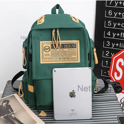 Men&Women Boys Laptop Backpack Waterproof Large Rucksack Travel School Bags~