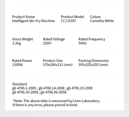 Vollautomatischer Wok-Roboter für Zuhause – keine Aufsicht erforderlich – Drehender und wendender Wok-Roboter