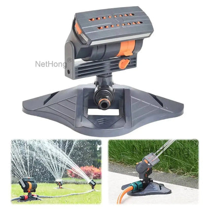 Compact Oscillating Garden/Lawn Sprinkler Automatic Watering UK~