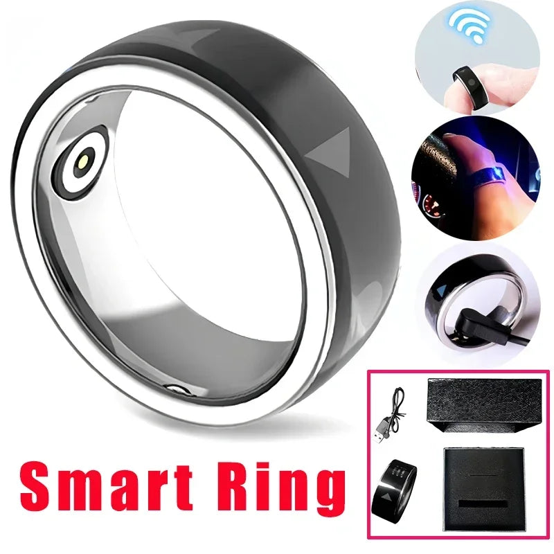 Tiktok Short Video Smart Ring App Page Turner IPX8 Magnetic Charging Photo Remote Control Mobile Phone Screen Scraper Rings