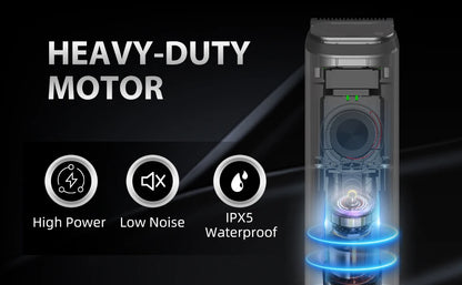 Sejoy Electric Hair Clippers Nose Hair Trimmer For Man Ears Cordless Men's Beard Trimmer Kit 8 in 1