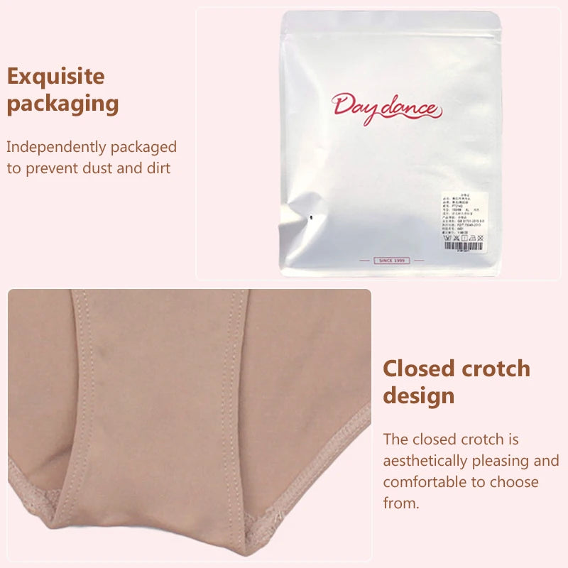 Children Ballet  M-2XL Costume Jumpsuits Seamless Camisole Skin Color Gymnastics Leotard Girls Kids Dance Ballet Underwear