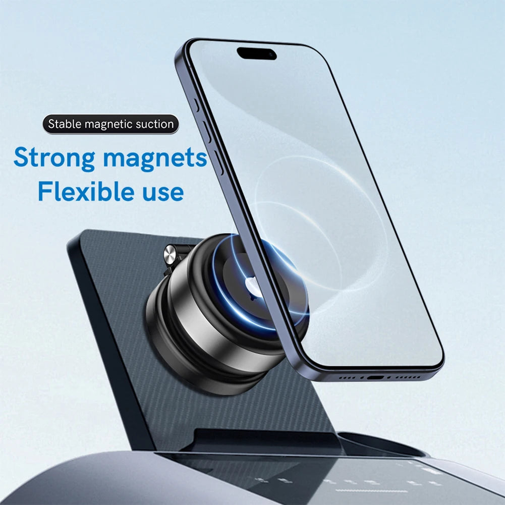 Magnetische Saugnapf-Telefonhalterung für iPhone 16 15 14 Pro Max, 360° verstellbarer Vakuum-Telefonhalter für Auto/Spiegel/glatte Oberfläche