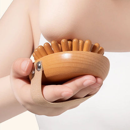 Body Anti Cellulite Brush Soothing Wooden Essential Oil Spa Air Cushion Massage Hair Comb Scalp Massage Brush Body Massager