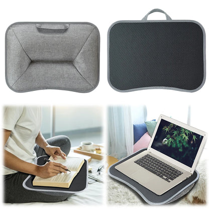 Laptop Lap Desk with Soft Pillow Cushion Portable Laptop Desk Writing Padded Tray for Home & Office