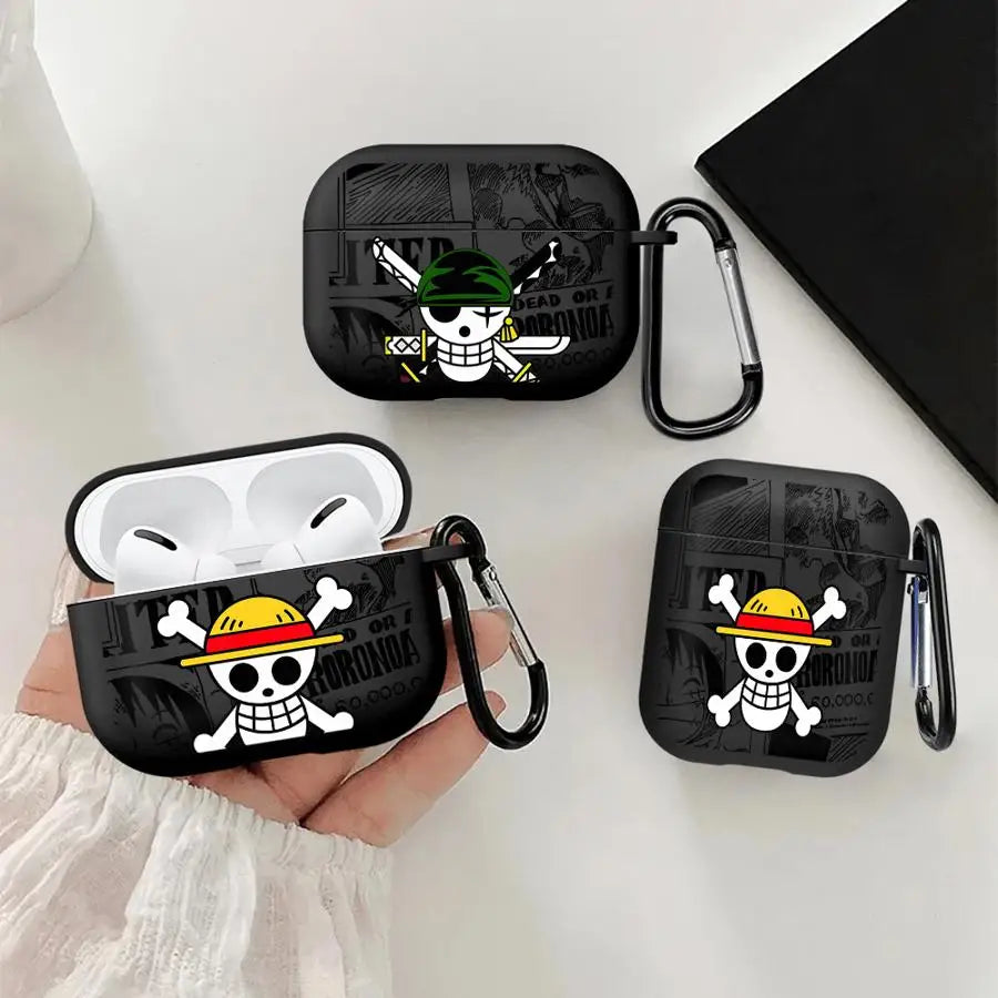 Earphone Cases Cover Case For Airpods 4 Pro 3 1 Pro2 2 Pro3 OneS P-ieceS Cool Logo