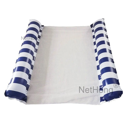 New Water Hammock Recliner Inflatable Floating Swimming Mattress Sea Swim Ring Swimming Pool Party Toy Recliner Swimming