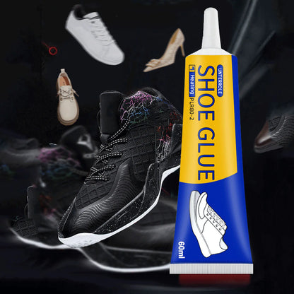 Clear Shoe Repair Adhesive Low Odor Strong Adhesive Soft Resin Shoe Glue for Fixing Worn Shoes or Boots
