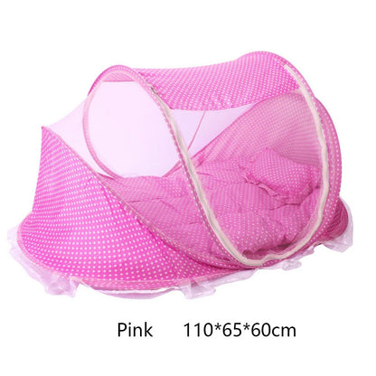 Baby Bed Mosquito Net Baby Bed Crib Folding Net Mosquito Net Mattress Pillow Suit Newborn Cradle Mesh Tent Net Baby Bedding