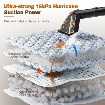OMESER C988 Spot Cleaner 13kpa 1650w Vacuum Steam Cleaner Spray Suction Integrated Handheld Cleaning Carpet Cleaner Machine