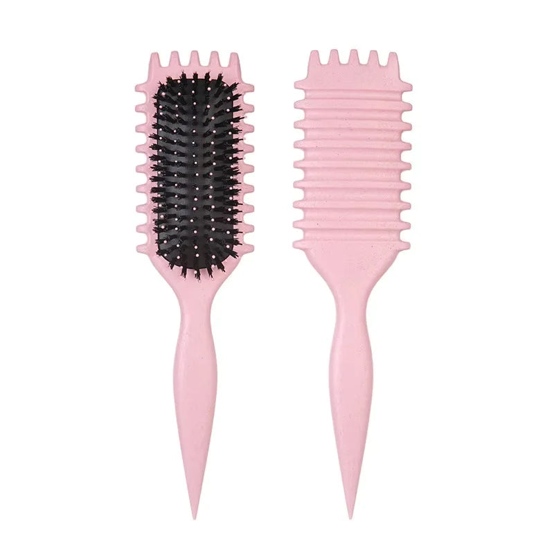 1/2pcs Hair Beauty Set Detangling Candy Brush with Continuous Spray Bottle Soft Curly Hair Care Brush Kit Salon Styling Tools