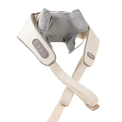 Wireless Neck And Back Massager Neck And Shoulder Kneading Massage Shawl Neck Cervical Relaxing Trapezius Massager