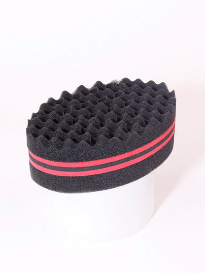 1pcs African curly hair care tool curly sponge, fashionable sponge brush, suitable for black people to perm curly hair