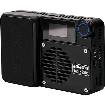 amaran Ace 25c Pocket RGBWW LED Light Full-Color Mini Video Light 2300K-10000K 4500mAh Battery with PD Fast Charging for TikTok