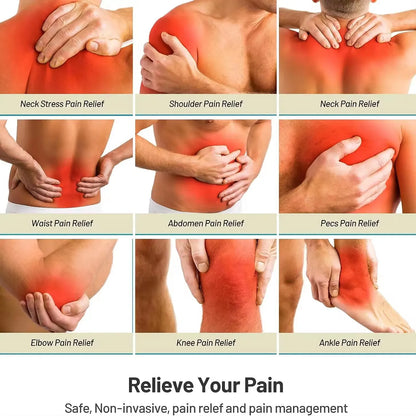 4 In 1 Electric Muscle Stimulator Interferential High-Frequency Physiotherapy Device IFT RUSS TENS Pulse Electrostimulator