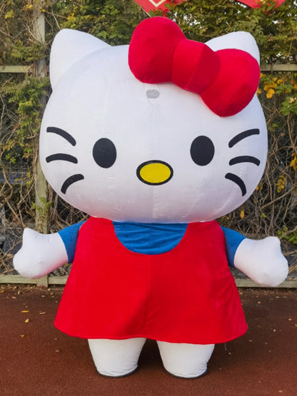 Giant Blue Stitch Inflatable Mascot Costume Disney Character Cosplay Costume Disney Advertising Fancy Dress Anime Adult Suits