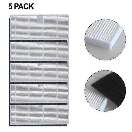 5pcs Vacuum Cleaner Filters For Ultenic For T10 PRO Robot Vacuum Cleaner Filter Home Appliance Accessories